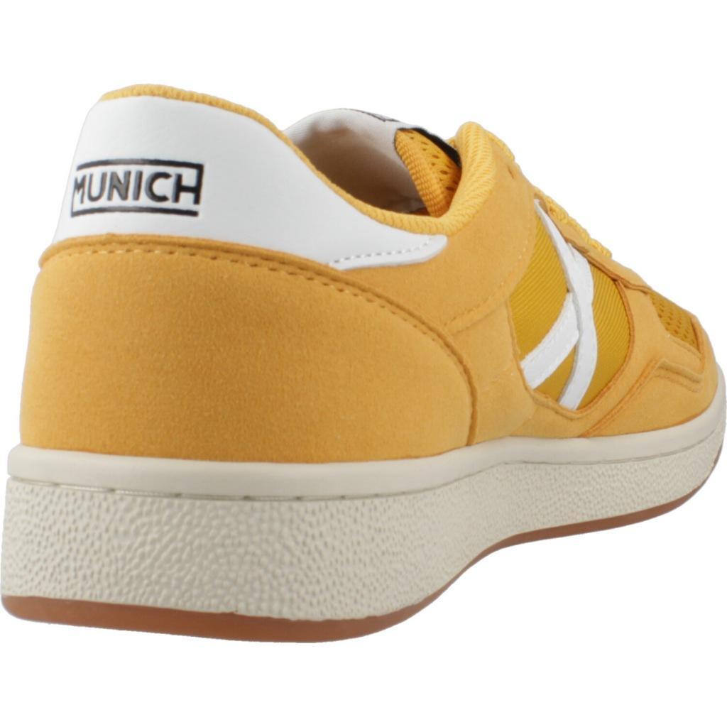 Baskets Munich Modèle Arrow Couleur Jaune 3/5