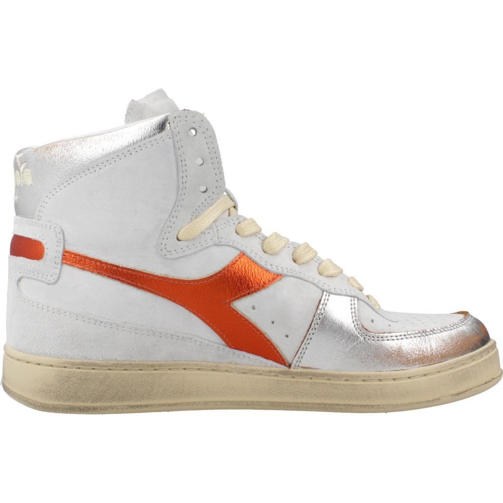 Baskets Diadora Modèle Alto Basket Used Couleur Blanc 4/5