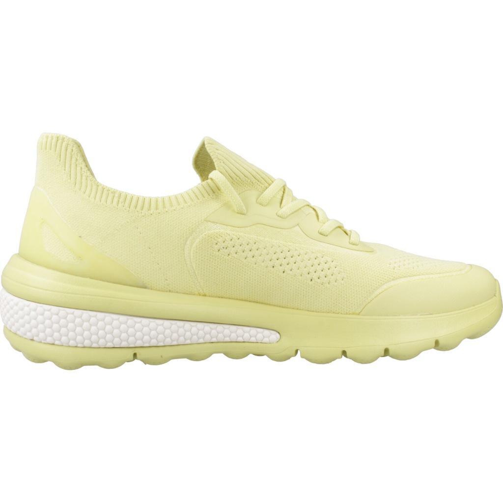 Baskets Geox Modèle D Spherica Actif Couleur Jaune 4/5