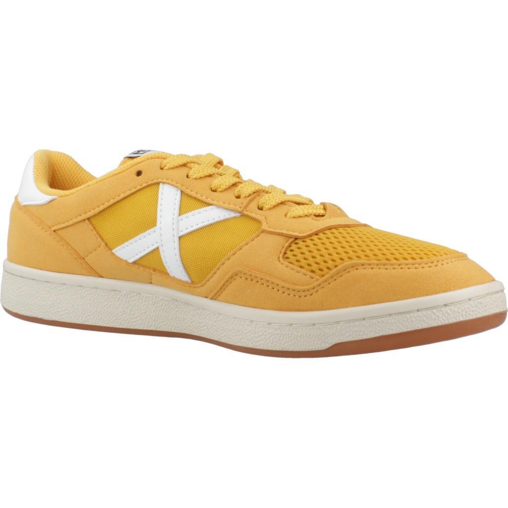 Baskets Munich Modèle Arrow Couleur Jaune 5/5