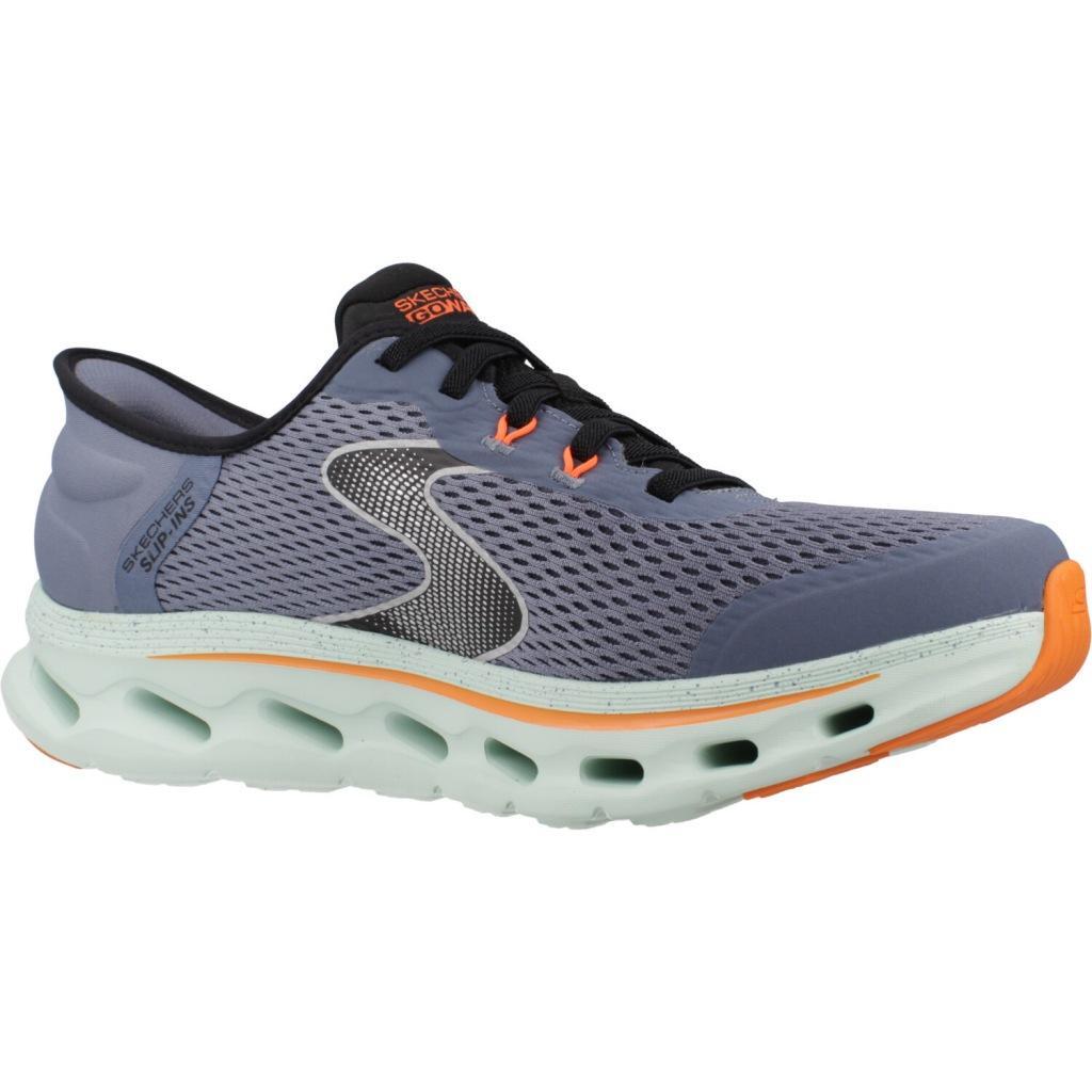Baskets Skechers Modèle Go Walk Glide Step 2.0 Slip-ins Couleur Bleu 5/5
