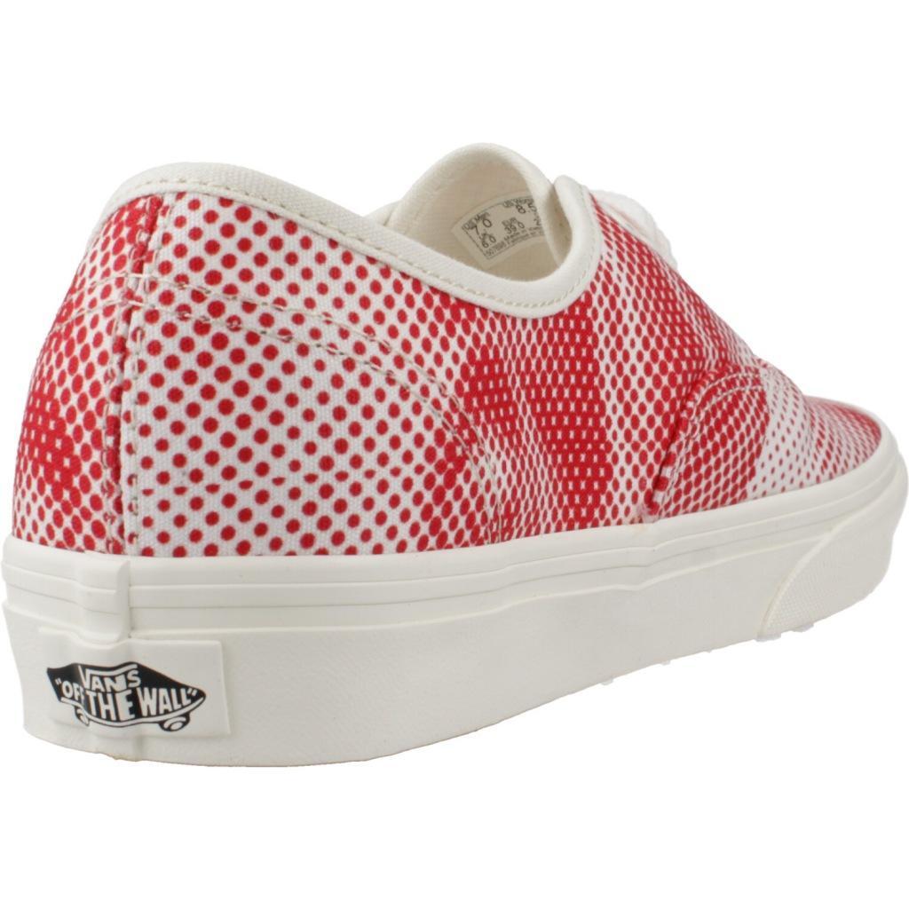 Sneakers Vans Model Authentic Kleur Rood 3/5
