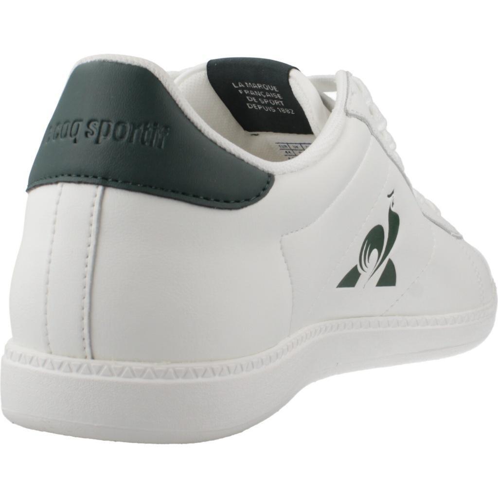 Baskets Le Coq Sportif Modèle Courtset 2 Couleur Blanc 3/6
