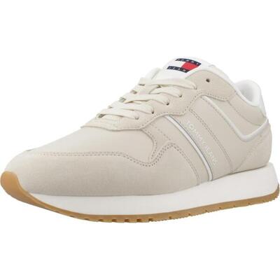 Sneakers tommy jeans model tjw eva retro runner kleur beige