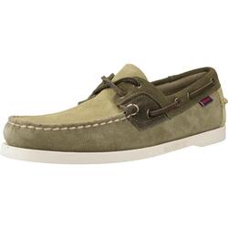 Baskets Sebago Modèle Rossisland Jib Couleur Vert