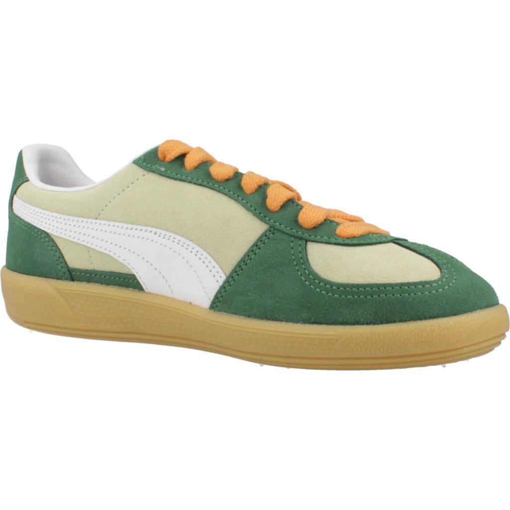 Baskets Puma Modèle Palermo Couleur Vert 5/5