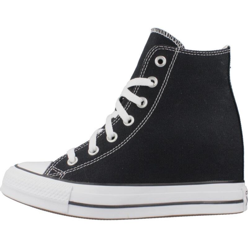 Tenisi femei Converse Chuck Taylor All Star Wedge Platform, Negru