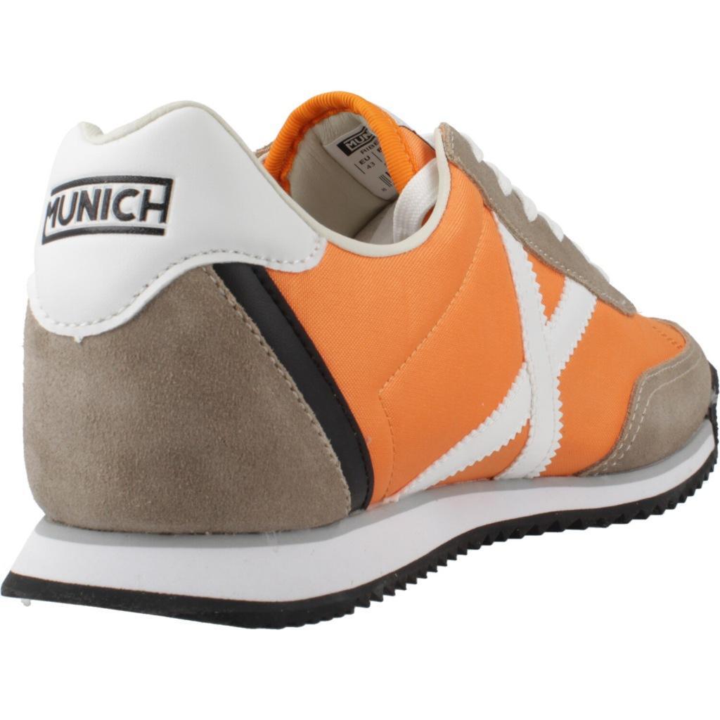 Baskets Munich Modèle Riber Couleur Orange 3/5