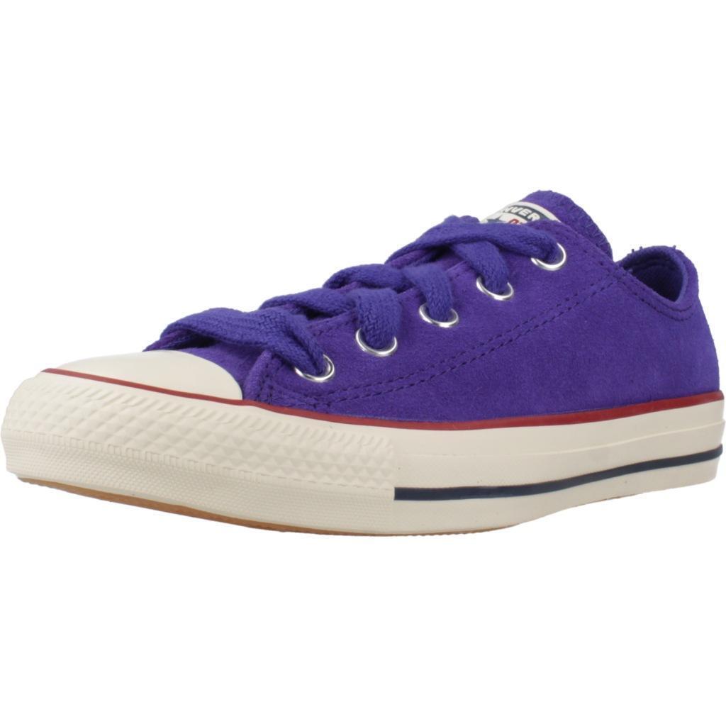 Ténis converse modelo chuck taylor all star ox night cor violeta