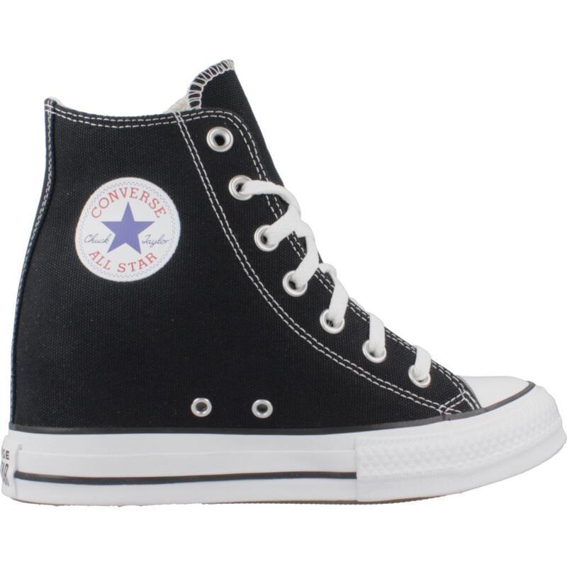 Tenisi femei Converse Chuck Taylor All Star Wedge Platform, Negru