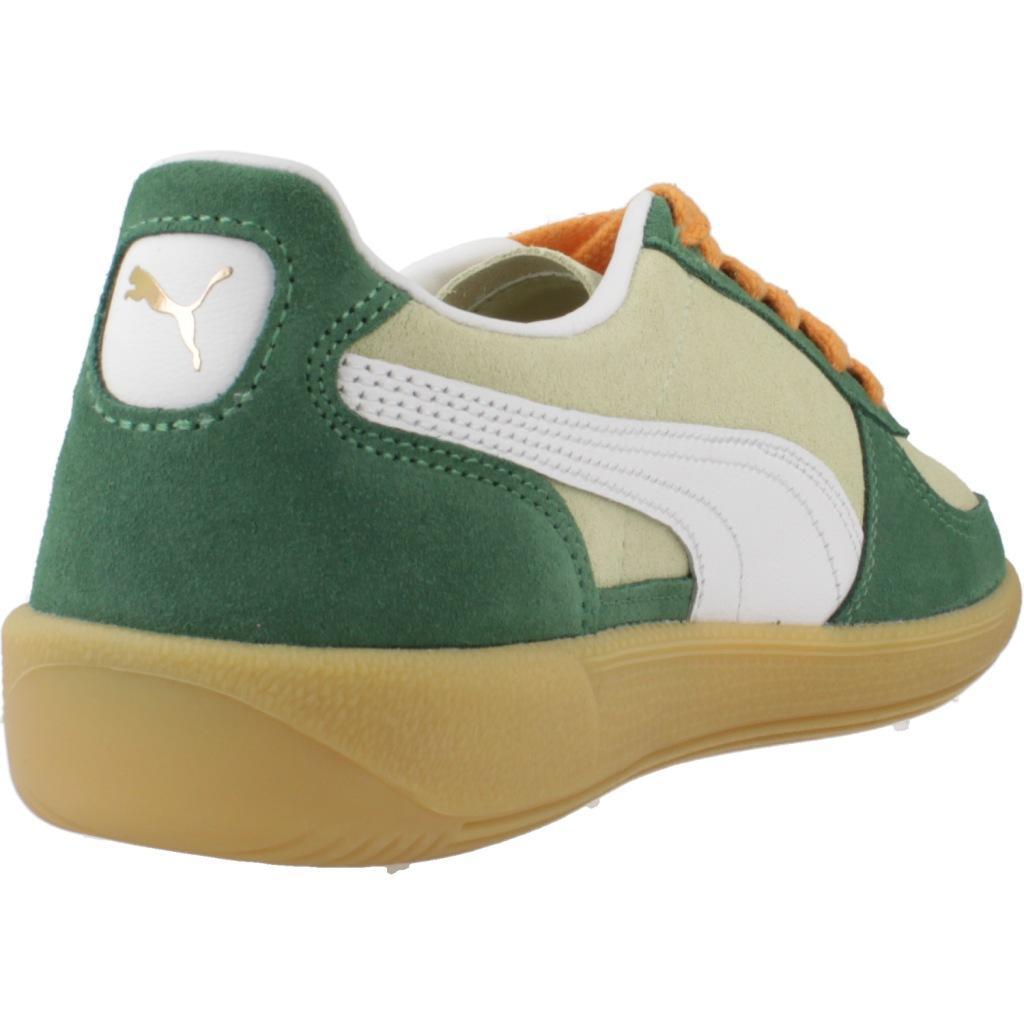 Baskets Puma Modèle Palermo Couleur Vert 3/5
