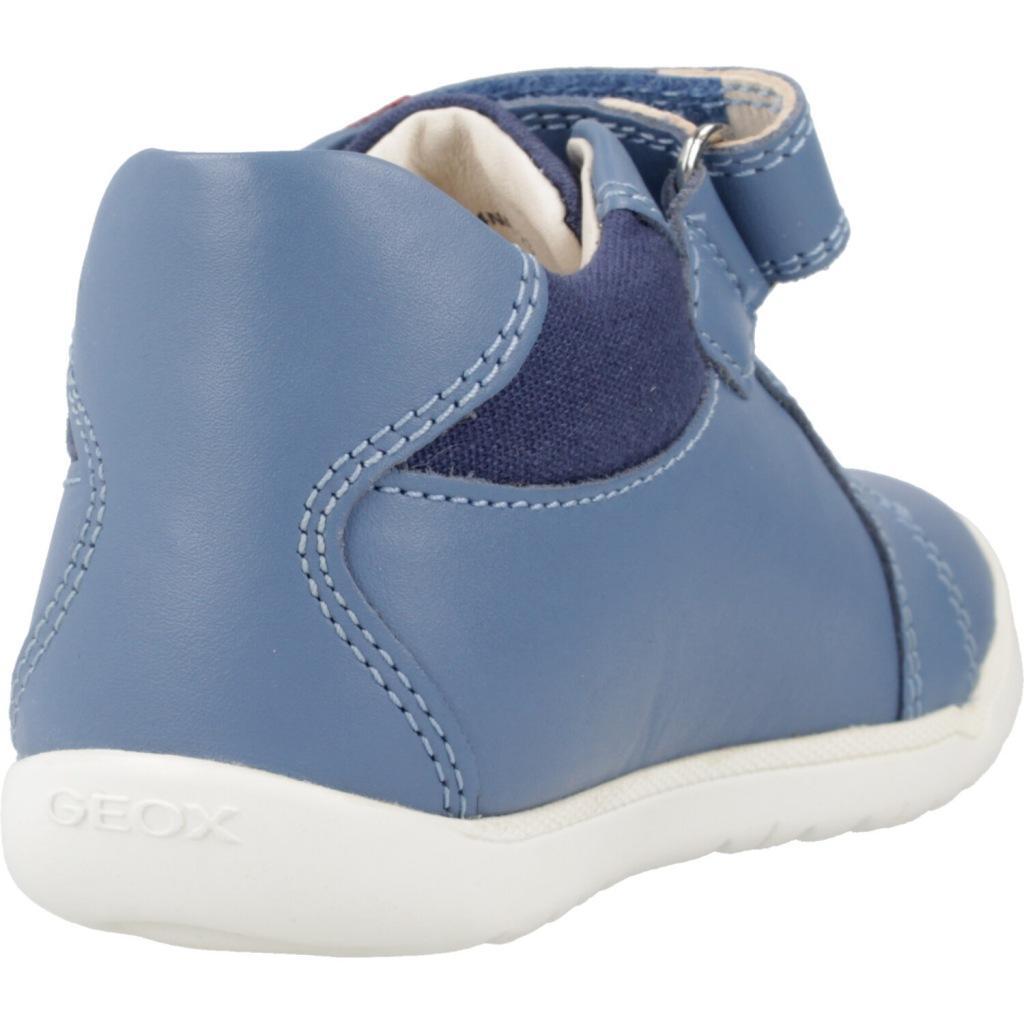Sneakers Geox Modell B Macchia Boy Farbe Blau 3/5