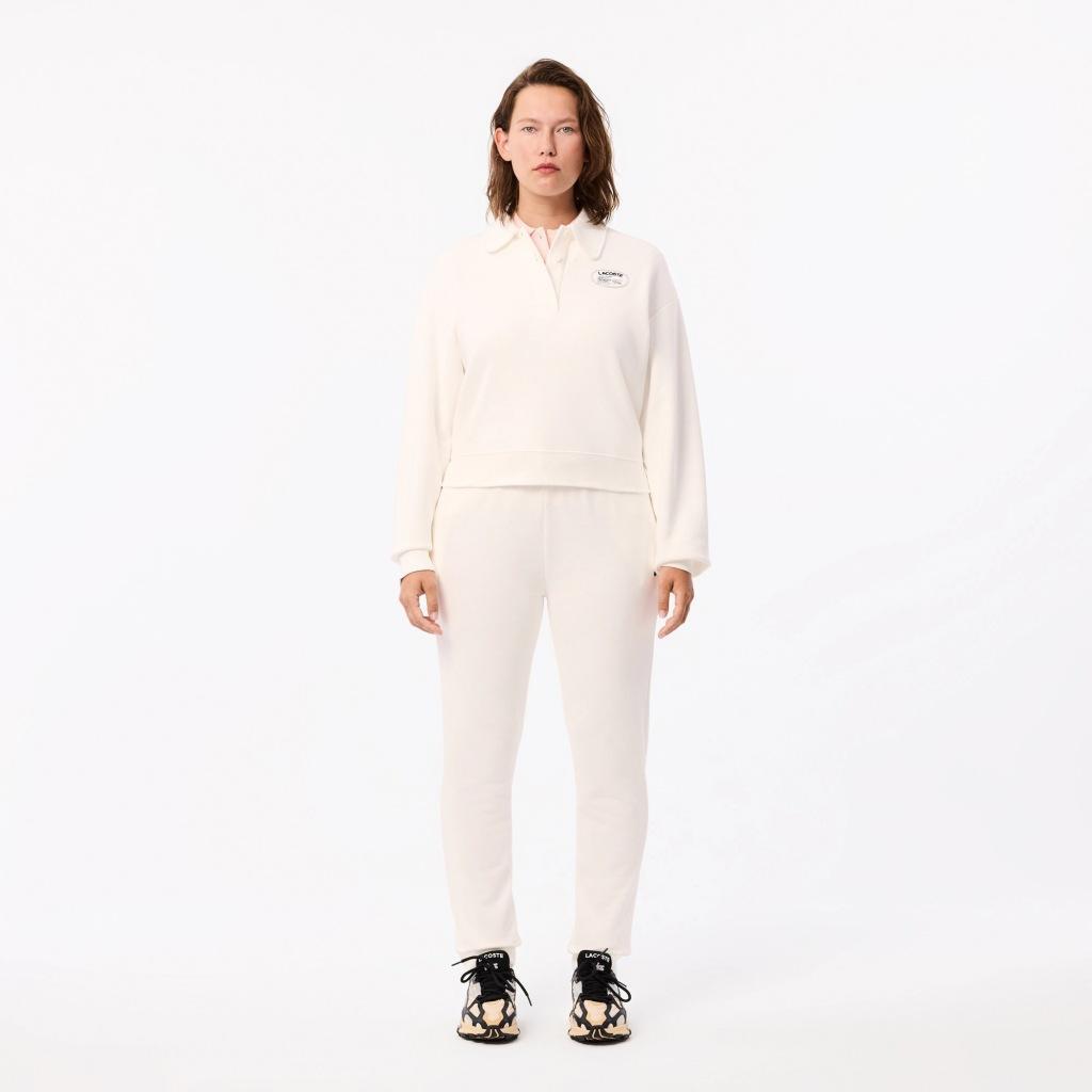 Pantalons Lacoste Modèle Xf9216 Couleur Blanc 4/5