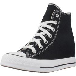 Baskets Converse Chuck Taylor All Star Wedge Platform, Noir, Femmes