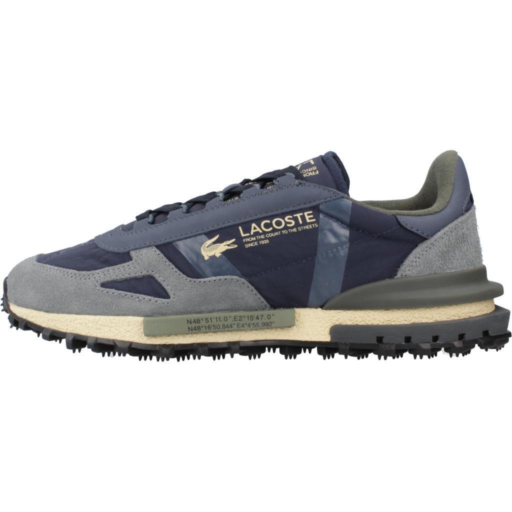Baskets Lacoste Modèle Elite Active Couleur Bleu 2/5