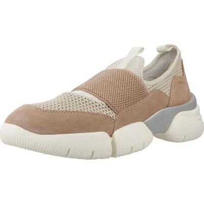 Sneakers geox model d adacter w kleur naakt