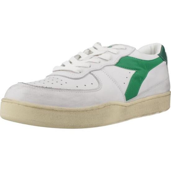 Scarpe Da Ginnastica Diadora Heritage Modello Basket Low Used Colore Bianco