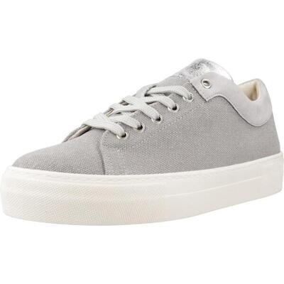 Sneakers geox model d claudin kleur grijs