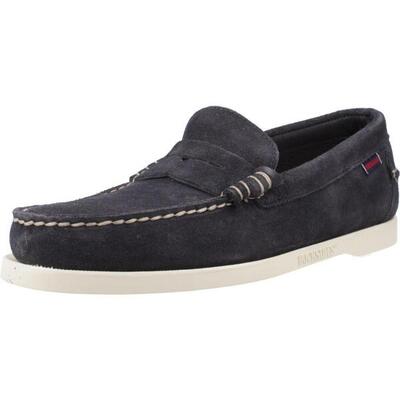 Sneakers sebago model dan boat flesh kleur blauw