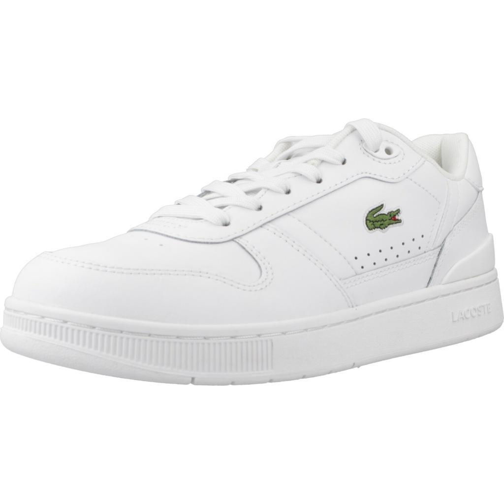 Lacoste - Baskets Lacoste Modèle Womens T-clip Set Sneake Couleur Blanc - Baskets - Blanc - Decathlon