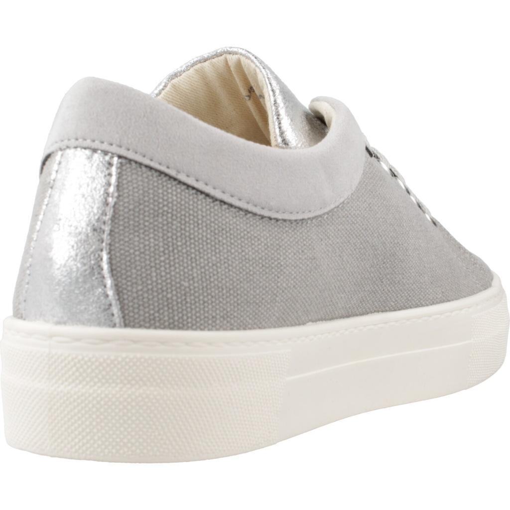 Sneakers Geox Model D Claudin Kleur Grijs 3/5