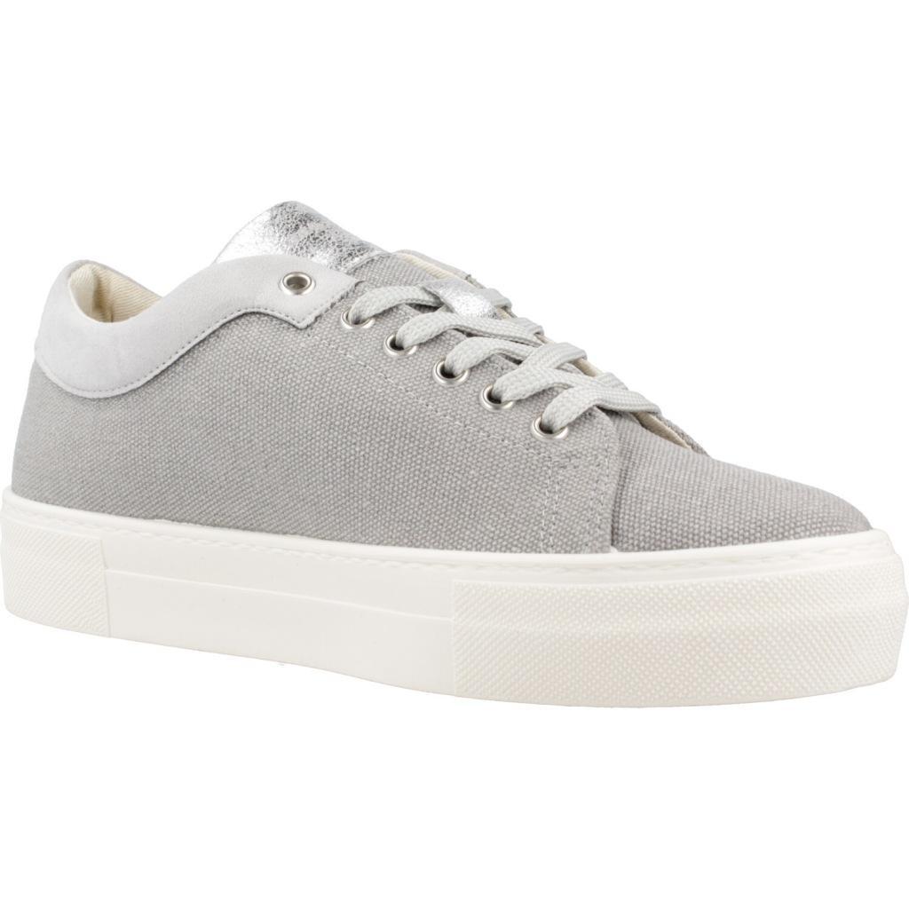 Sneakers Geox Model D Claudin Kleur Grijs 5/5