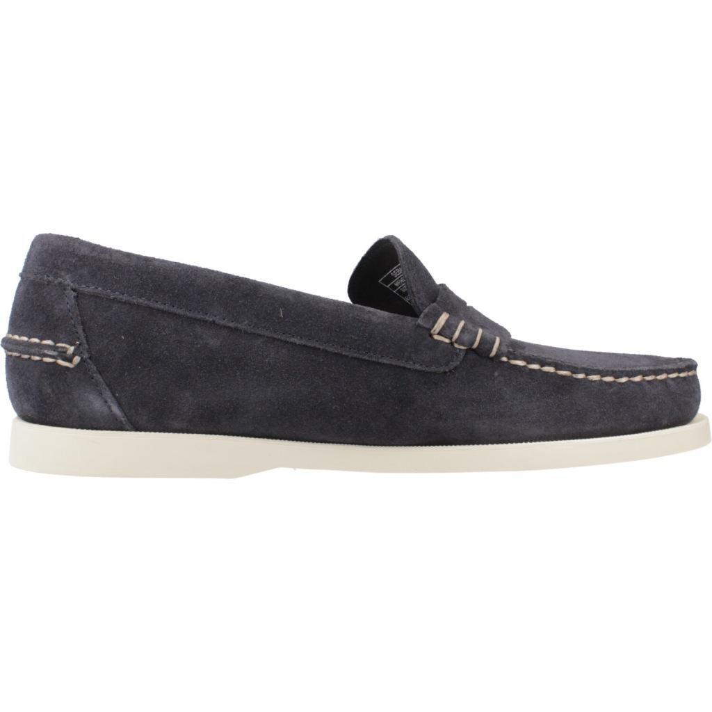 Scarpe Da Ginnastica Sebago Modello Dan Boat Flesh Colore Blu 4/5