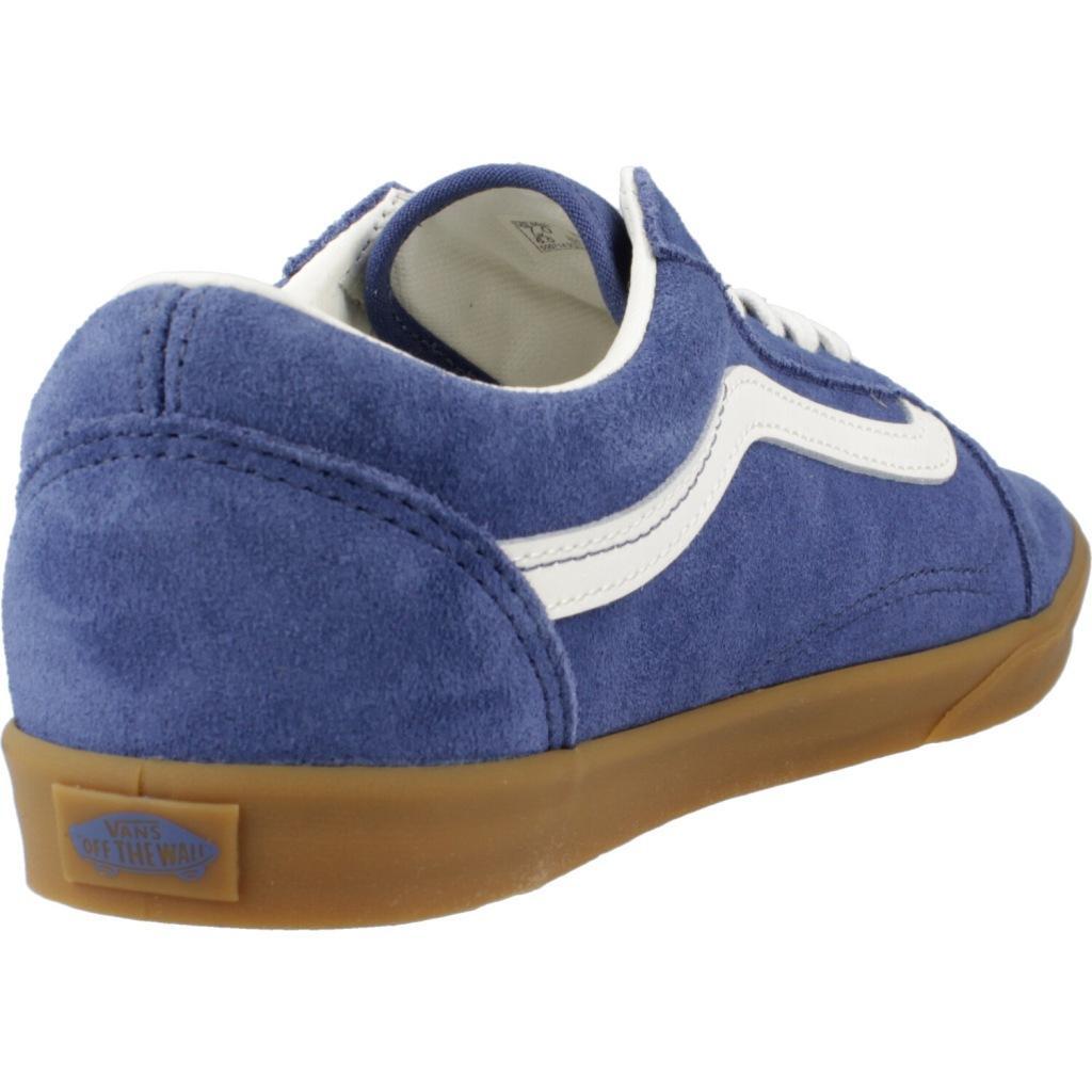 Baskets Vans Modèle Old Skool Lowpro Couleur Bleu 3/5