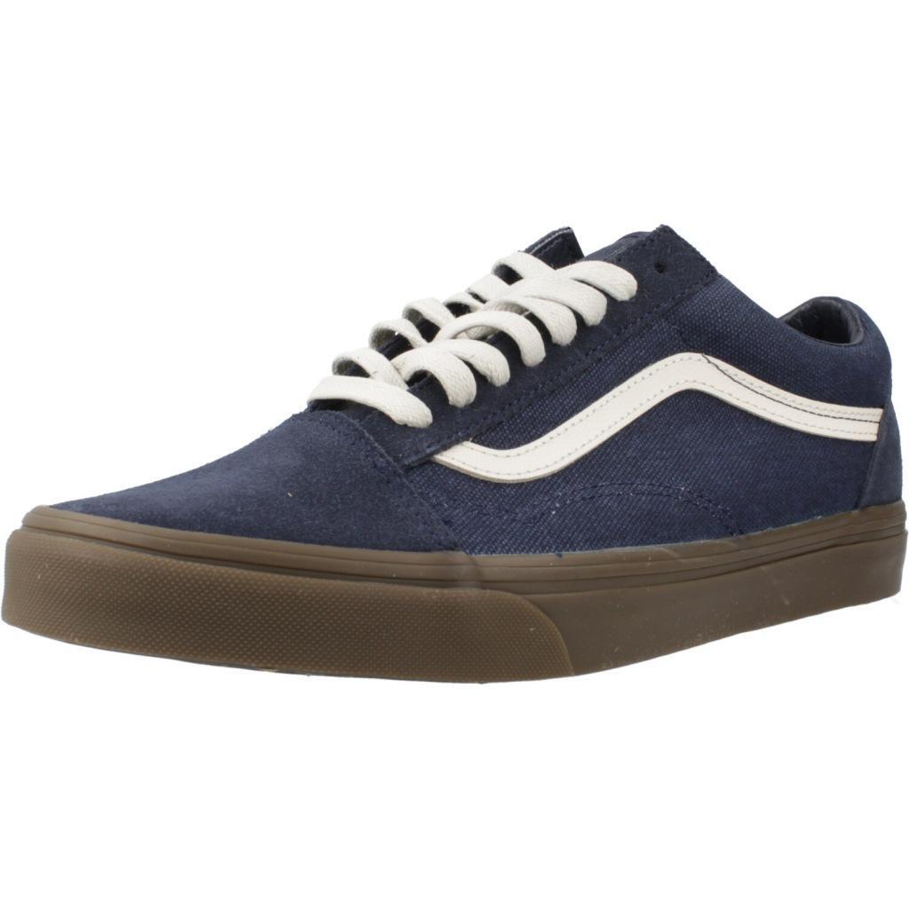 Vans - Baskets Vans Modèle Old Skool Couleur Bleu - Baskets - Bleu - 45 - Decathlon