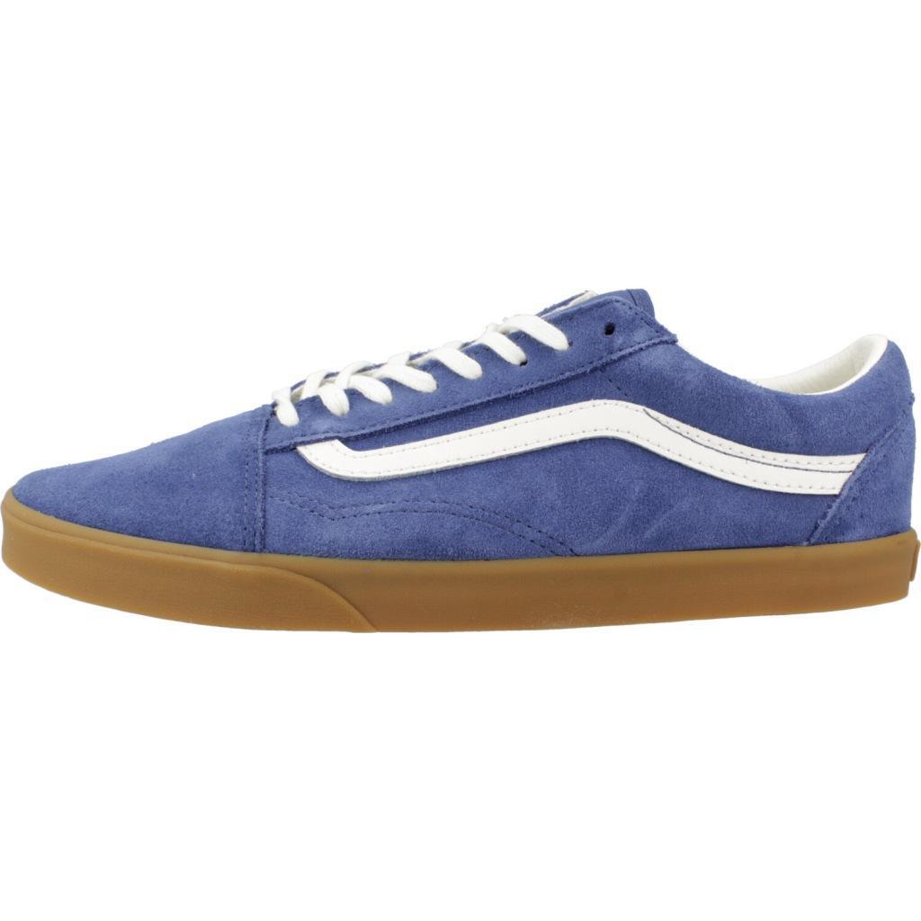 Baskets Vans Modèle Old Skool Lowpro Couleur Bleu 2/5