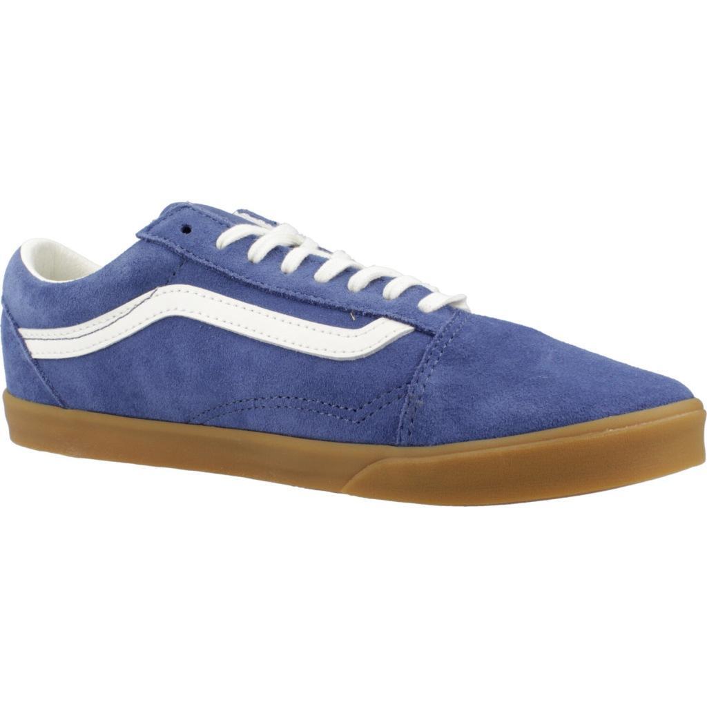 Baskets Vans Modèle Old Skool Lowpro Couleur Bleu 5/5
