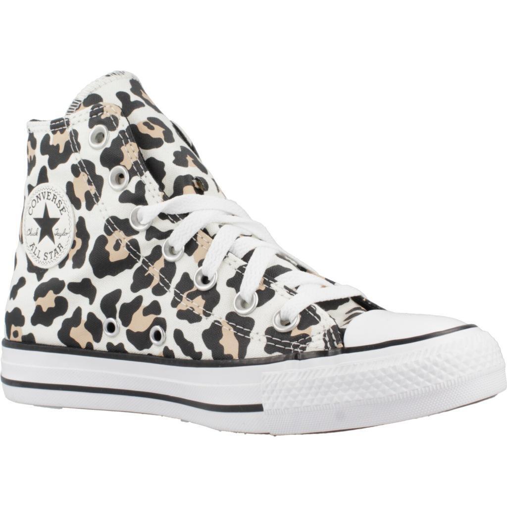Baskets Converse Modèle Chuck Taylor All Star Leopard Couleur Imprimé Animalier 5/5