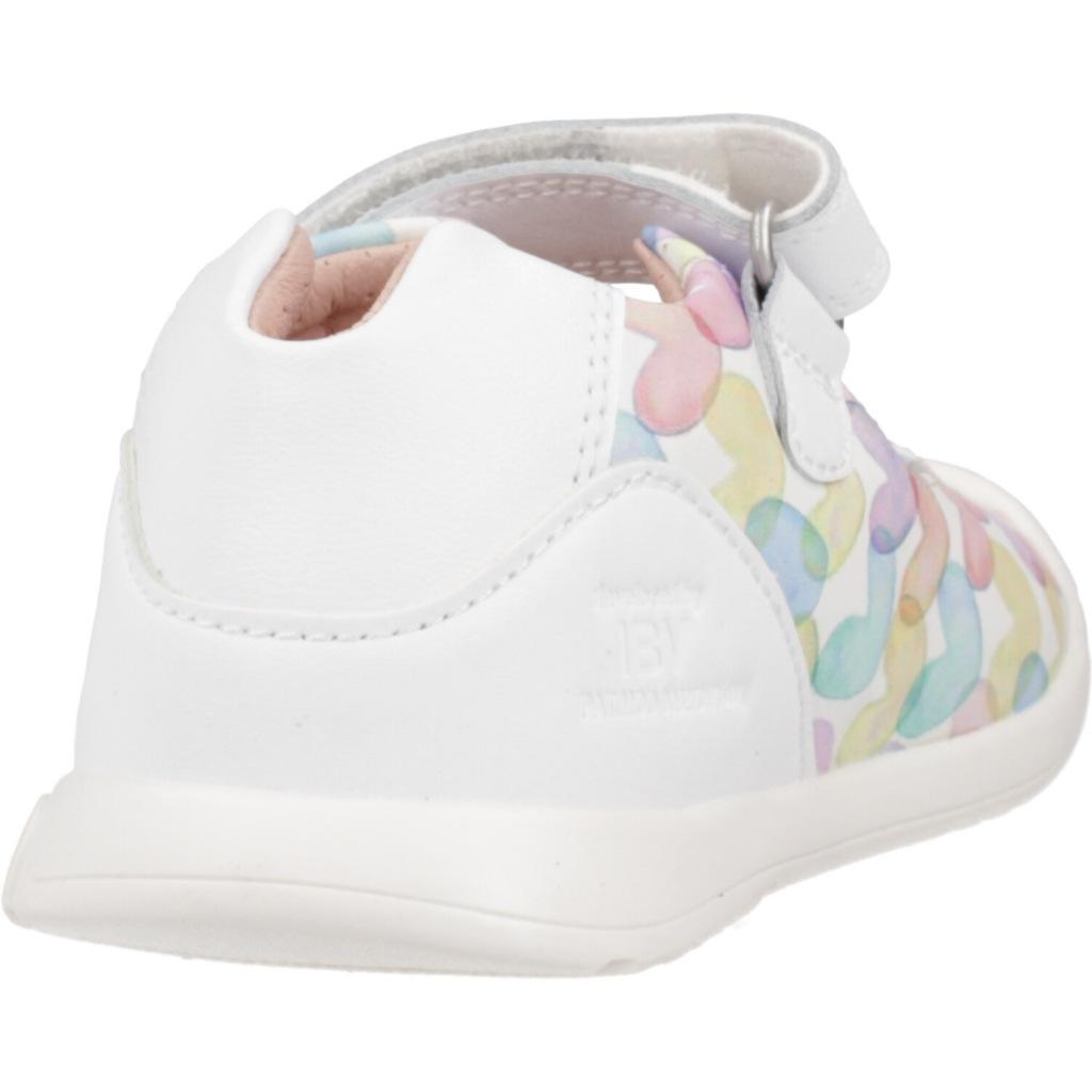 Baskets Biomecanics Modèle 252109b Couleur Blanc 3/5