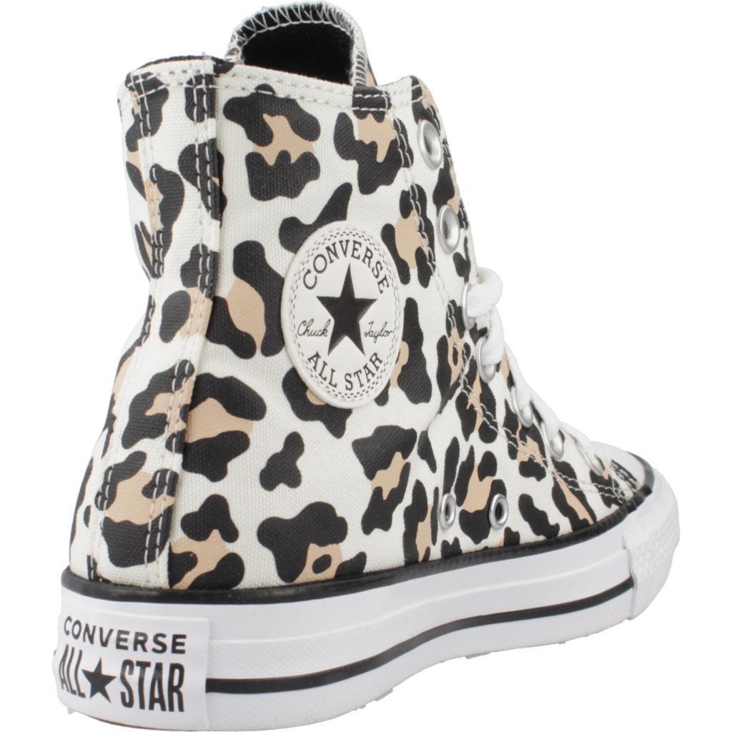 Baskets Converse Modèle Chuck Taylor All Star Leopard Couleur Imprimé Animalier 3/5