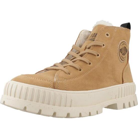 PALLADIUM Pallashock Zip Warm Unisex Boots Stiefelette Leder 74353-252-M braun