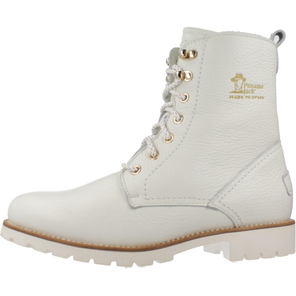 Bottes Panama Jack Modèle Fara Igloo Trav B3 Couleur Blanc 2/5