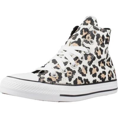 Sneakers converse model chuck taylor all star leopard kleur dierlijke druk