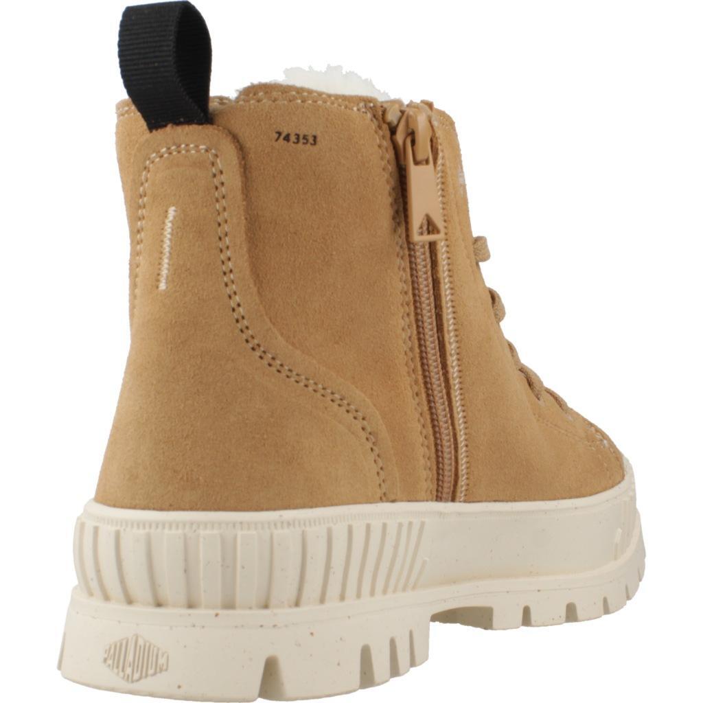 Palladium Modelo Pallashock Zip Cor Castanho 3/5