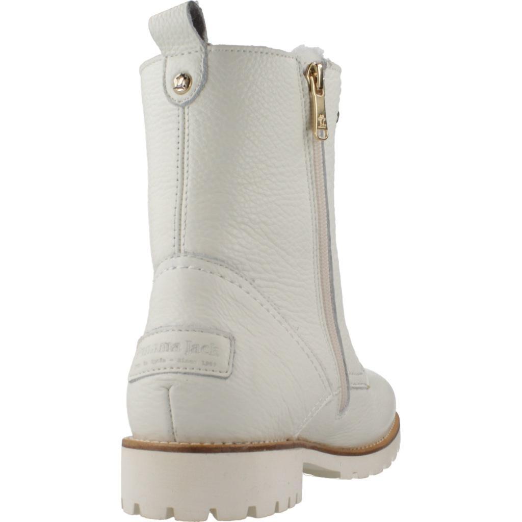Bottes Panama Jack Modèle Fara Igloo Trav B3 Couleur Blanc 3/5