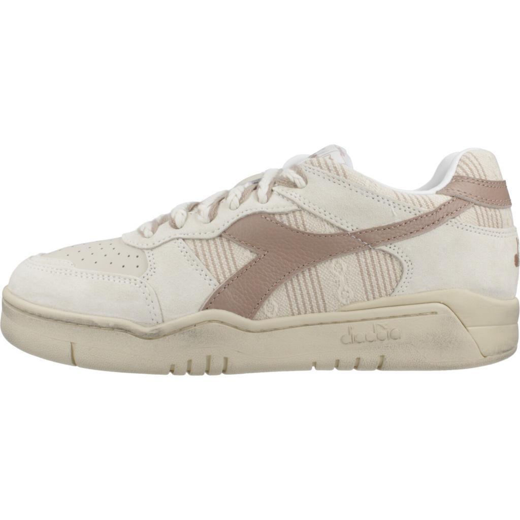 Baskets Diadora Modèle Boho Couleur Beige 2/5