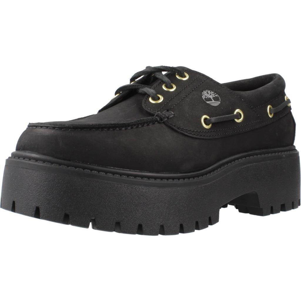 Timberland - Baskets Timberland Modèle Stone Street Boat Shoe Couleur Noir - Chaussures Bateau - Noir - Decathlon