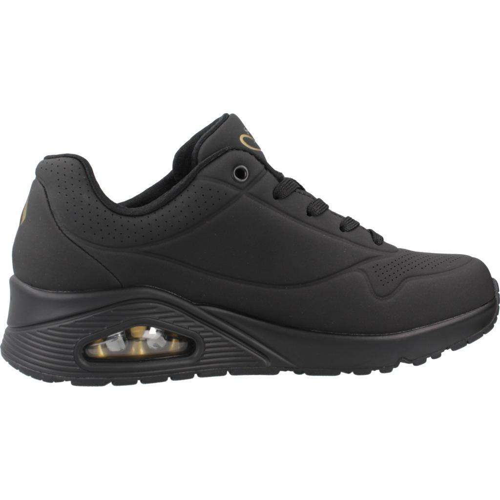 Baskets Skechers Modèle Uno - Golden Heart Couleur Noir 4/6