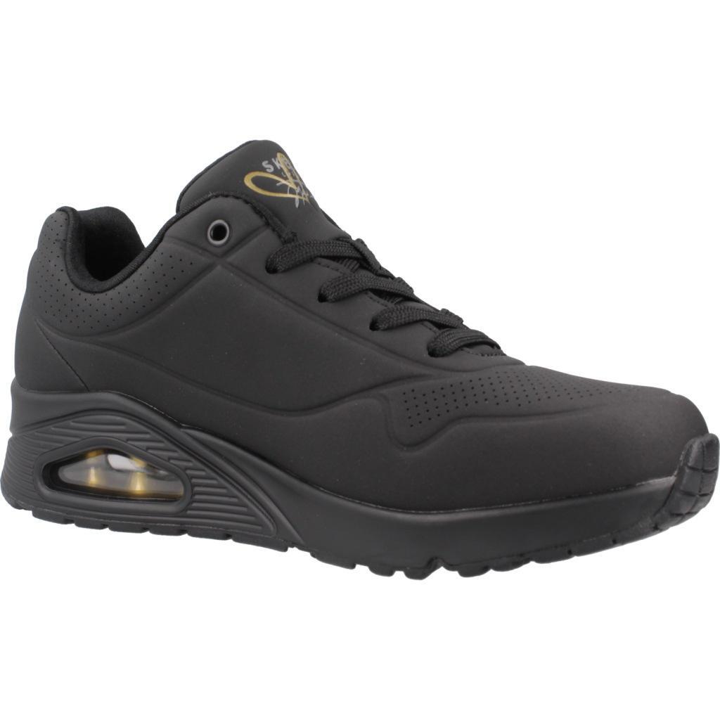 Baskets Skechers Modèle Uno - Golden Heart Couleur Noir 5/6