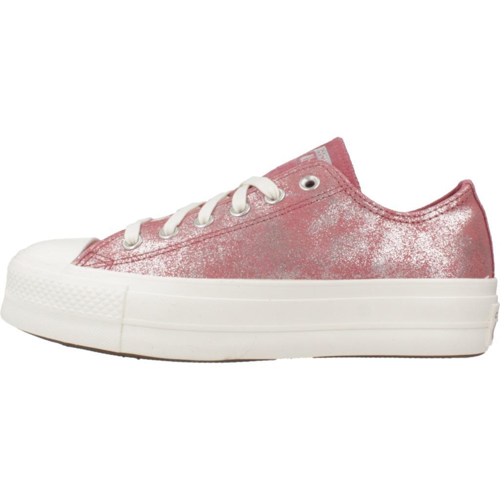 Scarpe Da Ginnastica Converse Modello Chuck Taylor All Star Lift Colore Rosa 2/5