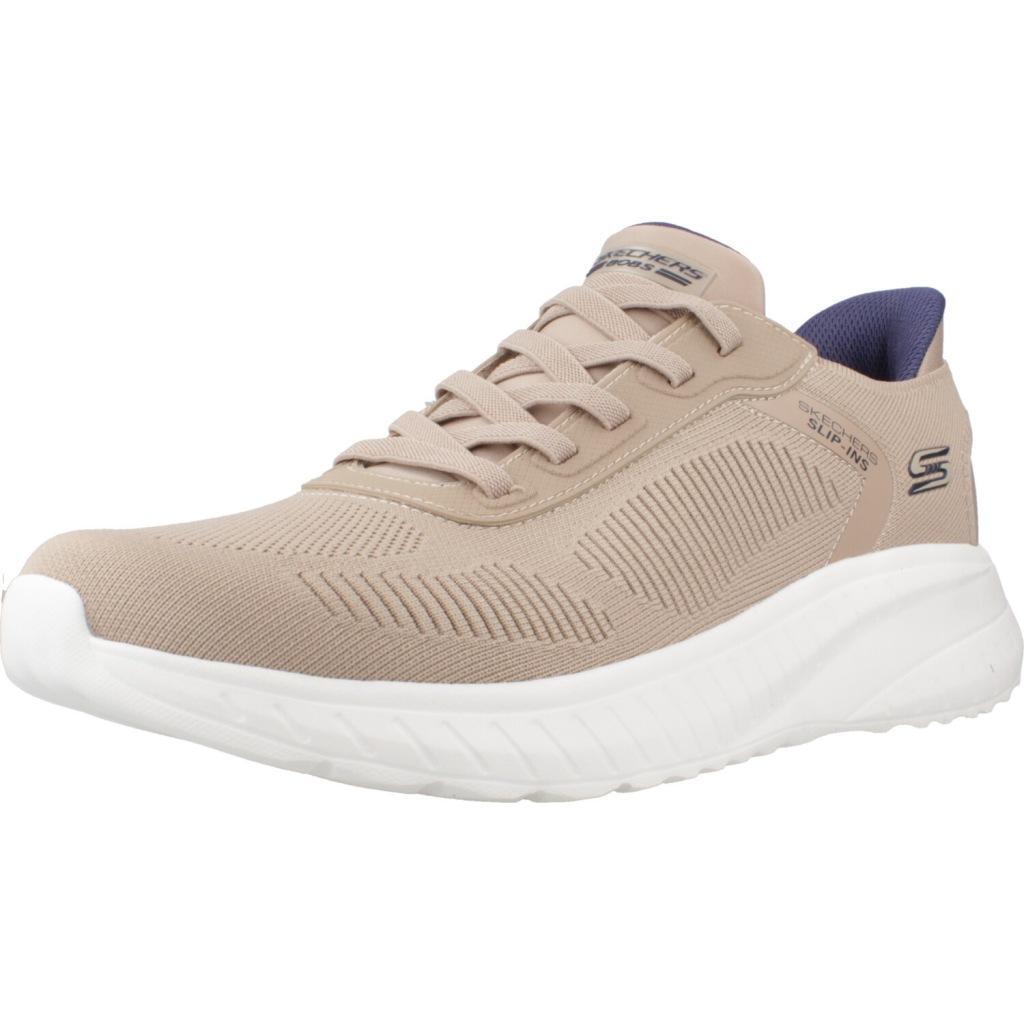 Zapatillas Hombre Skechers Bobs Sport Squad Chaos Marrón 1/6