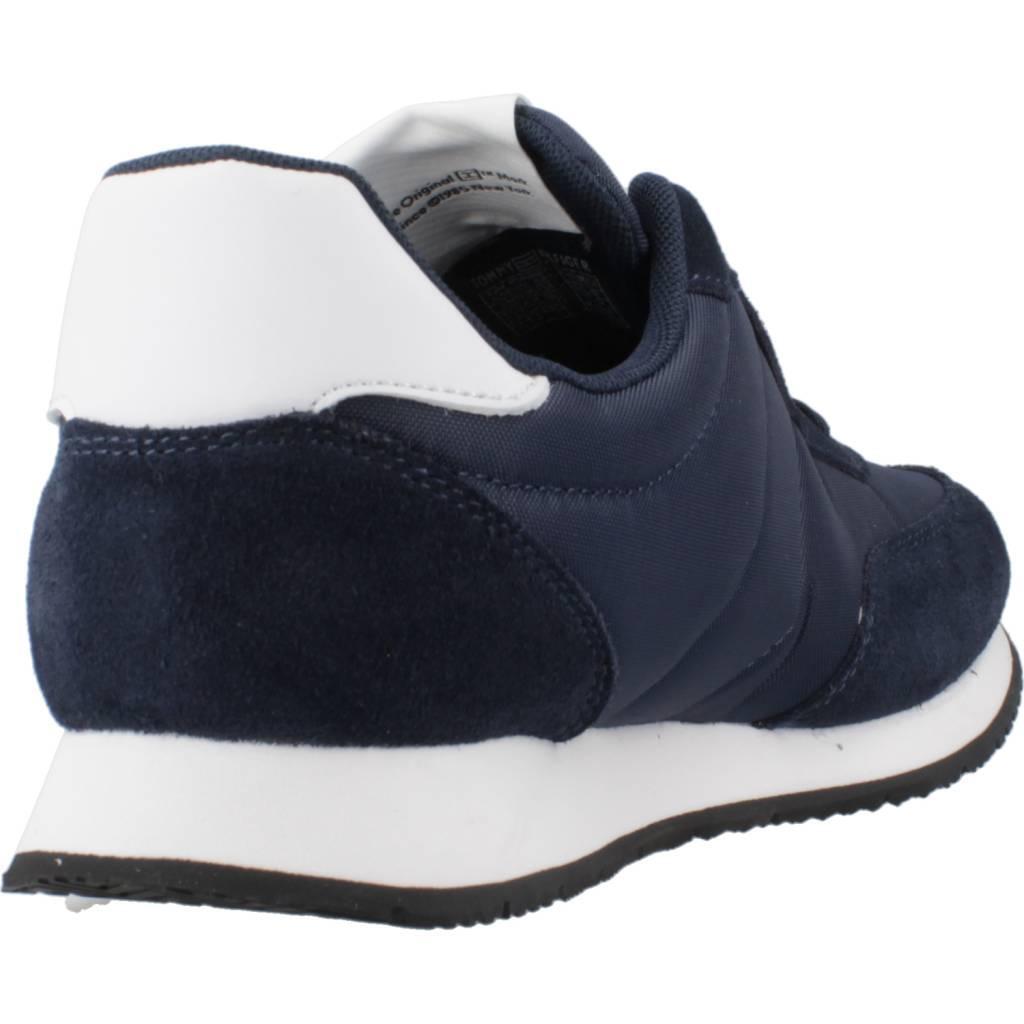 Scarpe Da Ginnastica Tommy Jeans Modello Tjm Runner Casual Colore Blu 3/6