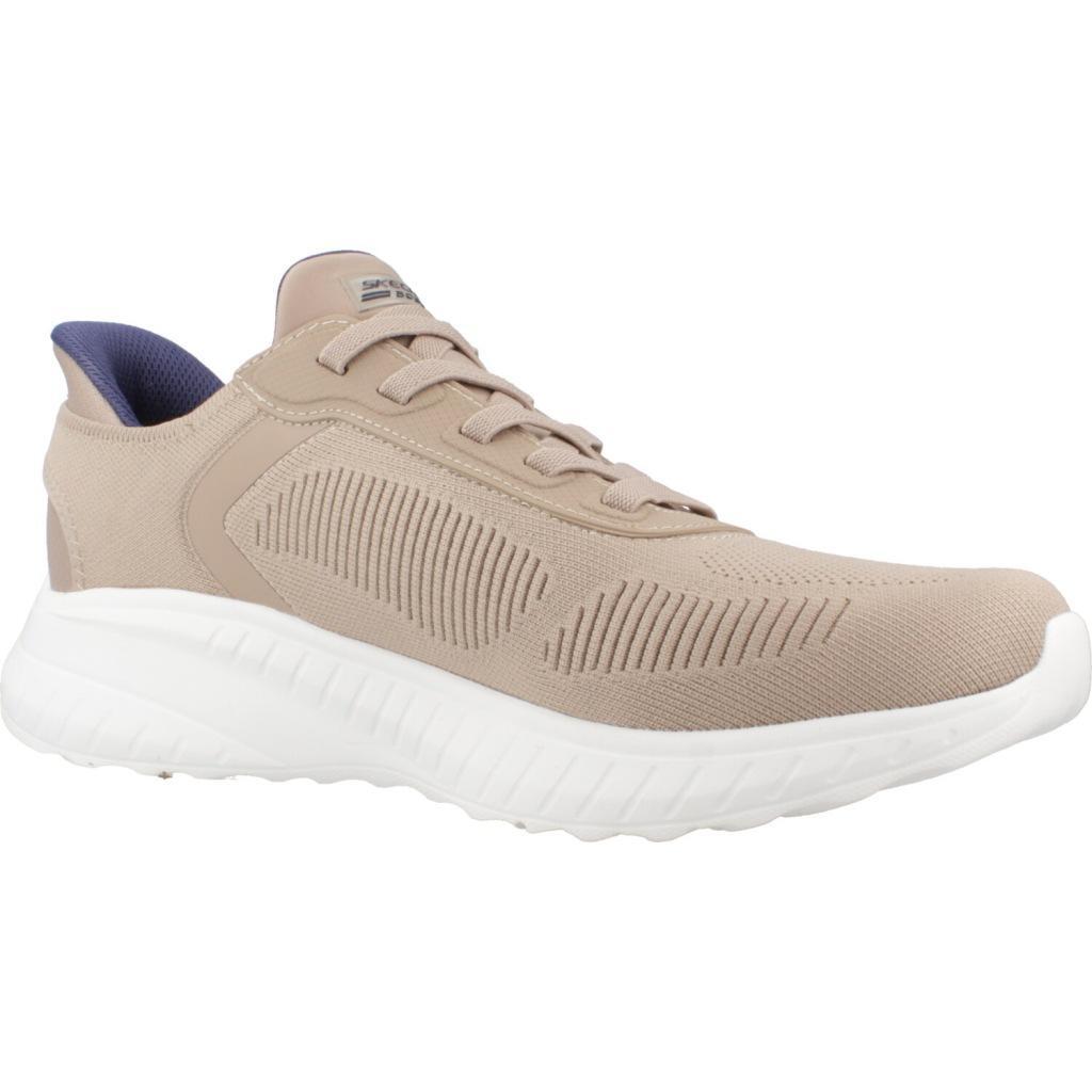 Zapatillas Hombre Skechers Bobs Sport Squad Chaos Marrón 5/6