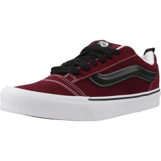 Scarpe Da Ginnastica Vans Modello Knu Skool Colore Bordeaux