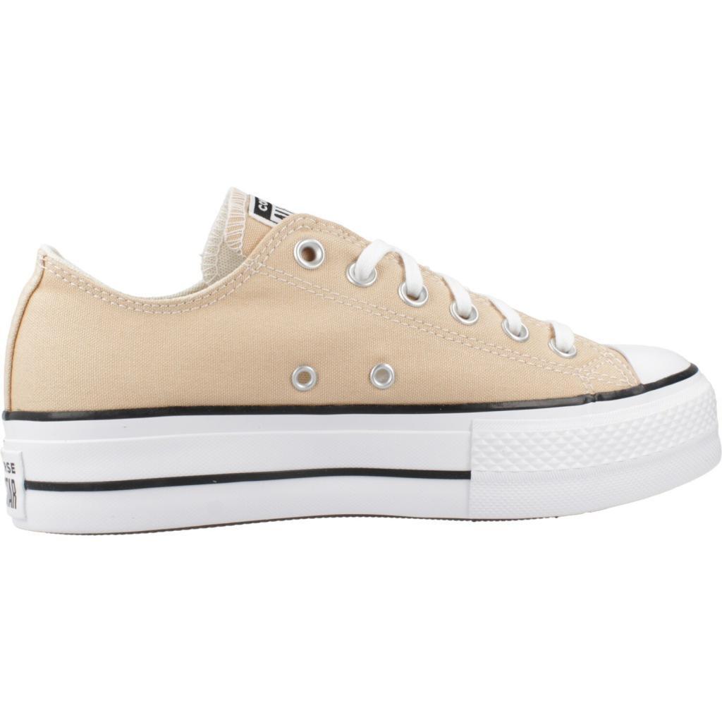 Baskets Converse Chuck Taylor All Star Lift Platform Polka, Beige, Unisexe 4/5