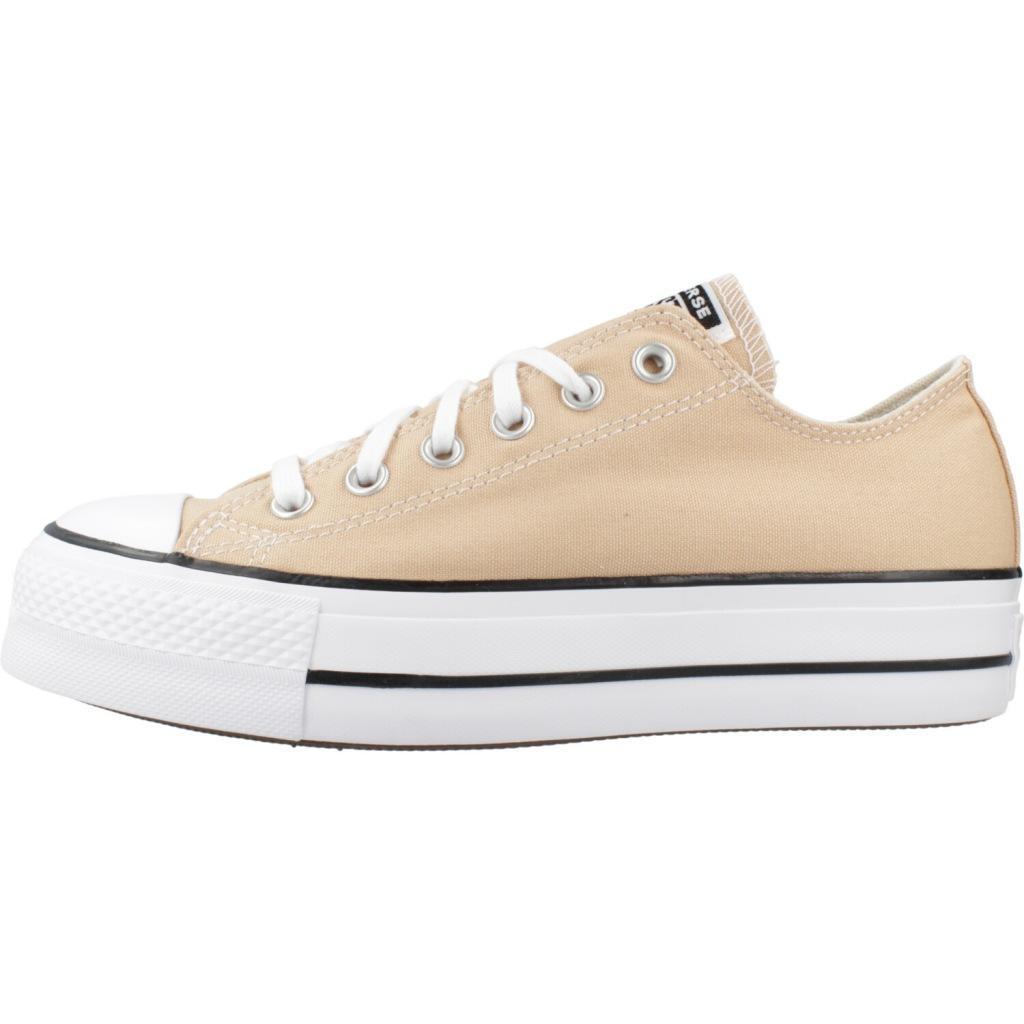 Baskets Converse Chuck Taylor All Star Lift Platform Polka, Beige, Unisexe 2/5